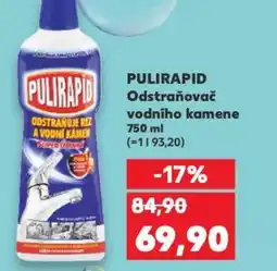 Kaufland PULIRAPID Odstraňovač vodního kamene nabídka