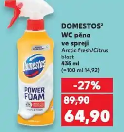 Kaufland DOMESTOS WC pěna ve spreji nabídka