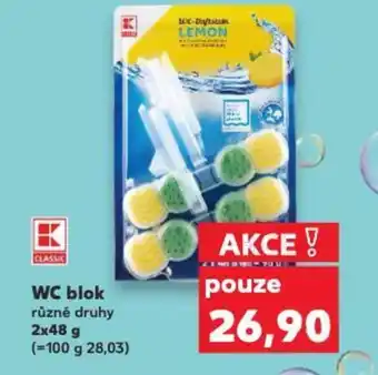 Kaufland WC blok nabídka