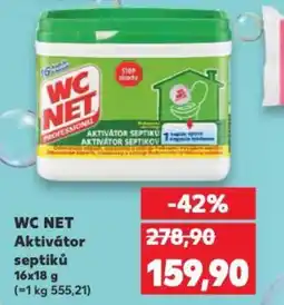 Kaufland WC NET Aktivátor septiků nabídka