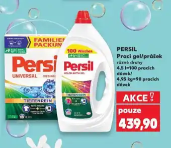 Kaufland PERSIL Prací gel/prášek nabídka