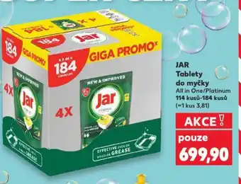 Kaufland JAR Tablety do myčky nabídka