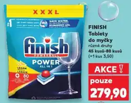 Kaufland FINISH Tablety do myčky nabídka