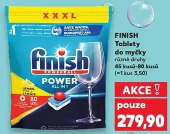 Kaufland FINISH Tablety do myčky nabídka