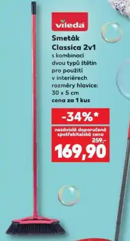 Kaufland Smeták Classica 2v1 nabídka