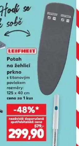 Kaufland LEIFHEIT Potah na žehlici prkno nabídka