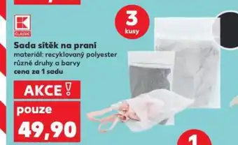 Kaufland Sada sítěk na praní nabídka