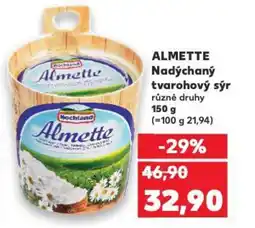 Kaufland ALMETTE Nadýchaný tvarohový sýr nabídka