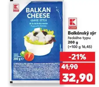 Kaufland Balkánský sýr nabídka