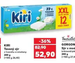 Kaufland KIRI Tavený sýr nabídka