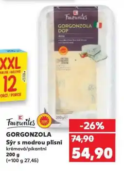 Kaufland Favourites GORGONZOLA Sýr s modrou plísní krémová/pikantni nabídka