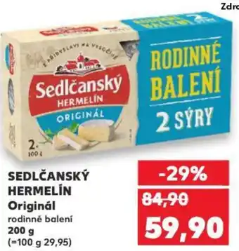 Kaufland SEDLČANSKÝ HERMELÍN Originál nabídka