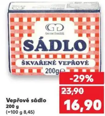 Kaufland Vepřové sádlo nabídka