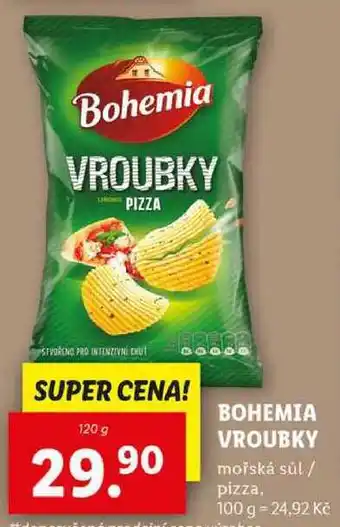 Lidl BOHEMIA VROUBKY, 120 g nabídka