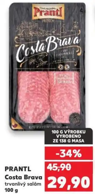 Kaufland PRANTL Costa Brava nabídka