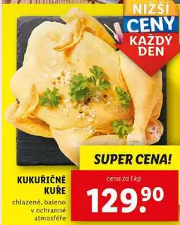 Lidl KUKUŘIČNÉ KUŘE, cena za 1 kg nabídka