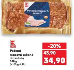 Kaufland Pečená masová sekaná nabídka