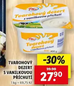 Lidl TVAROHOVÝ DEZERT S VANILKOVOU PŘÍCHUTÍ, 400 g nabídka