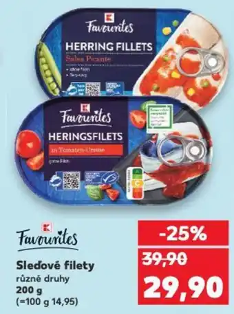 Kaufland Sledové filety nabídka