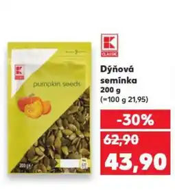 Kaufland Dýňová semínka nabídka