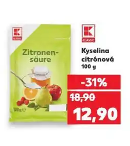 Kaufland Kyselina citrónová nabídka