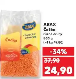 Kaufland ARAX Čočka nabídka