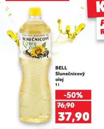 Kaufland BELL Slunečnicový olej nabídka