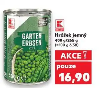 Kaufland Hrášek jemný nabídka