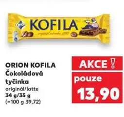 Kaufland ORION KOFILA Čokoládová tyčinka nabídka