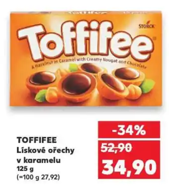 Kaufland TOFFIFEE Lískové ořechy v karamelu nabídka