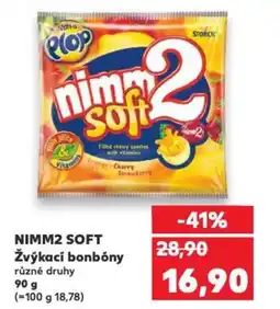 Kaufland NIMM2 SOFT Žvýkací bonbóny nabídka