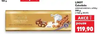 Kaufland LINDT Čokoláda nabídka