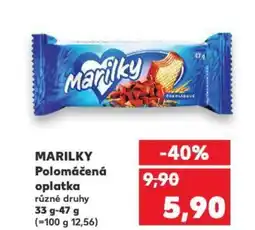 Kaufland MARILKY Polomáčená oplatka různé druhy nabídka