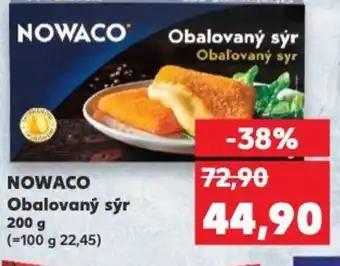 Kaufland NOWACO Obalovaný sýr nabídka