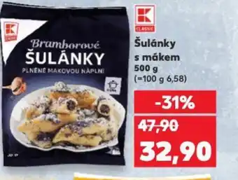 Kaufland Šulánky s mákem nabídka