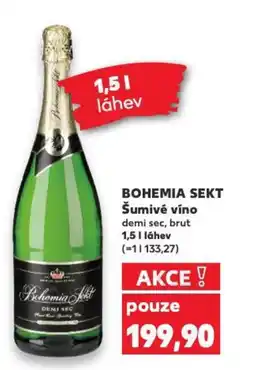 Kaufland BOHEMIA SEKT Šumivé víno nabídka