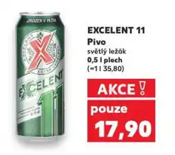 Kaufland EXCELENT 11 Pivo nabídka