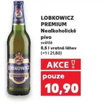 Kaufland LOBKOWICZ PREMIUM Nealkoholické pivo světlé nabídka