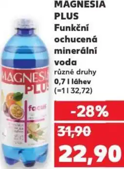 Kaufland MAGNESIA PLUS Funkční ochucená minerální voda nabídka