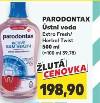 Kaufland PARODONTAX Ústní voda nabídka