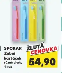 Kaufland SPOKAR Zubní kartáček nabídka