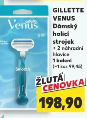 Kaufland GILLETTE VENUS Dámský holicí strojek nabídka