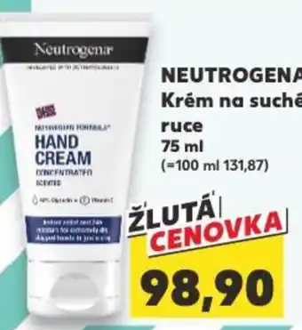 Kaufland NEUTROGENA Krém na suché ruce nabídka