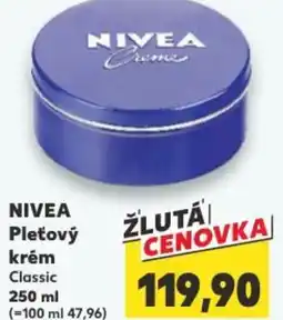 Kaufland NIVEA Pleťový krém Classic nabídka