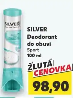 Kaufland SILVER Deodorant do obuvi nabídka