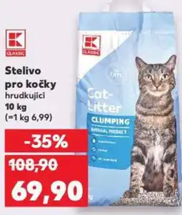 Kaufland Stelivo pro kočky nabídka