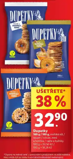 Lidl Dupetky, 160 g/180 g nabídka