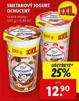 Lidl SMETANOVÝ JOGURT OCHUCENÝ, 200 g nabídka