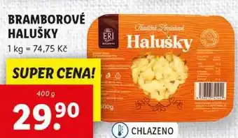 Lidl BRAMBOROVÉ HALUŠKY, 400 g nabídka