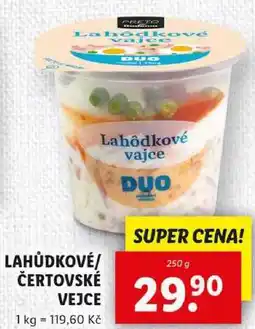 Lidl LAHŮDKOVÉ/ČERTOVSKÉ VEJCE, 250 g nabídka